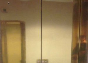 refinishing metal elevator doors
